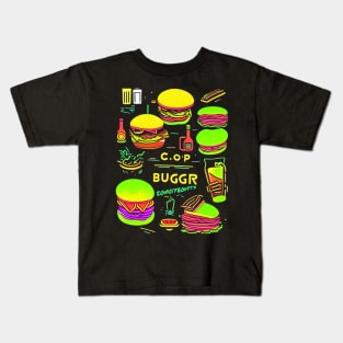 Burger pattern Kids T-Shirt